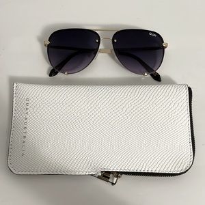 Quay Limited Edition High Key Aviator Sunglasses